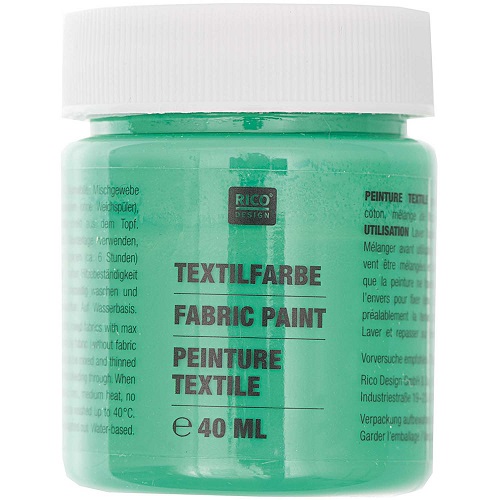 Textilfarbe, saftgrün, 40 ml, Rico Design. Art. 7014.516