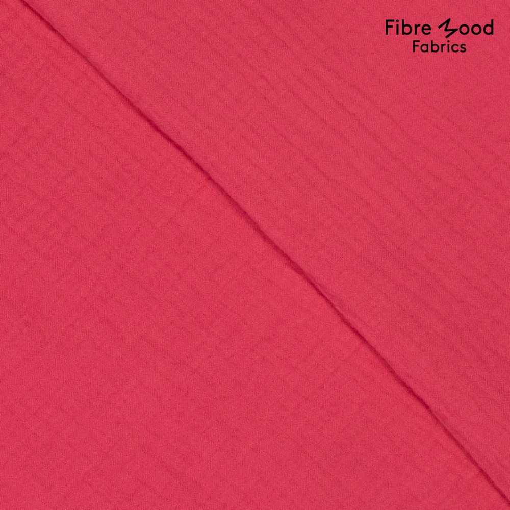 Fibre Mood "Blossom", und "Pearl".  Musselinstoff, pink. Art. FM791023.586