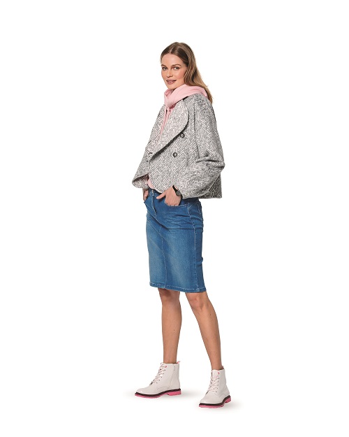 Trend-Jacken in Woll-Optik #6185