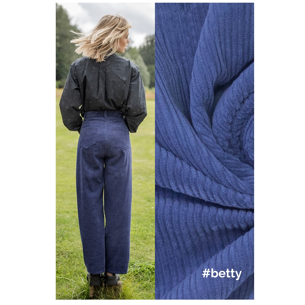 Fibre Mood #Betty, Breitcord, blau. Art. FM997378 