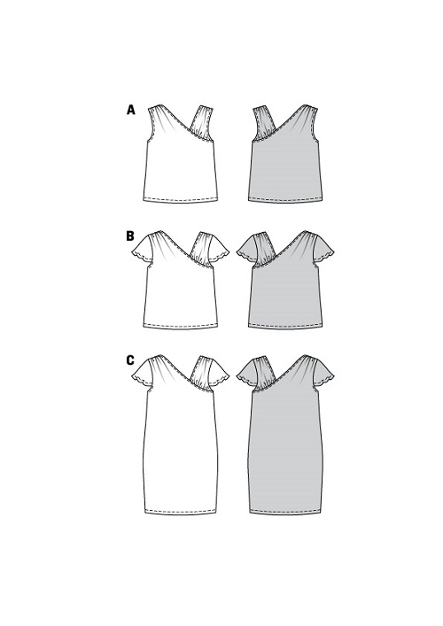 Shirts und Kleid #6119