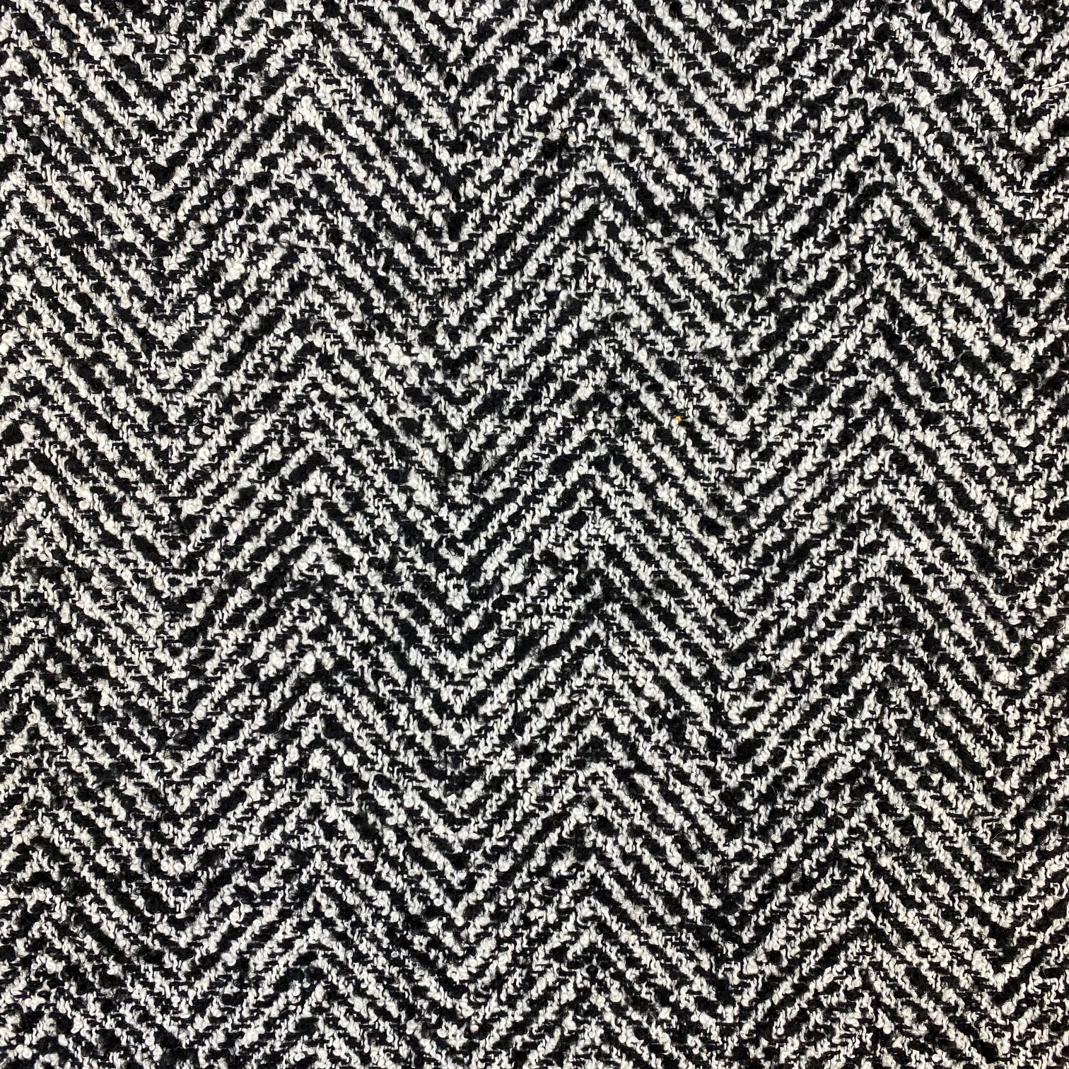 Mantelstoff Woll-Mix Fischgrat Muster. Art. 3332-01