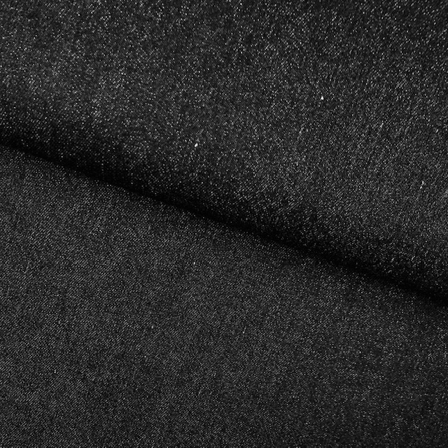 Jeansstoff mit Elasthan, schwarz. Art. SW11815