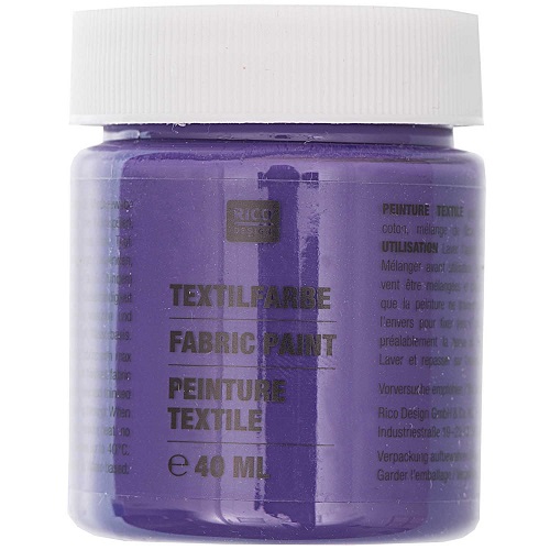 Textilfarbe, violett, 40 ml, Rico Design. Art. 7014.509